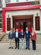 共工新闻社顾问黄光宇一行访中国传媒大
